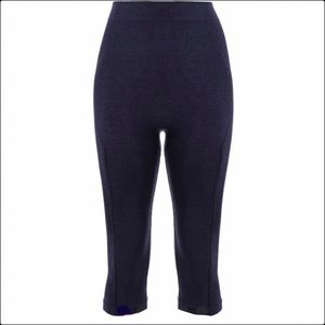 NWOT High Waist Elastic Band Capri Leggings Small